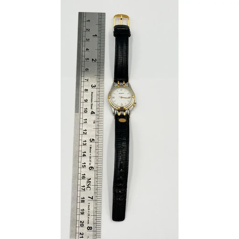 Vintage Accutron by Bulova 28B07 Women's Swiss Quartz watch New Battery